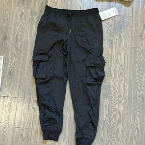 Lululemon Athletica Black Cargo Joggers